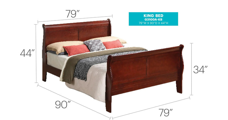 Panel Sleigh Bed by HouseOfZazla