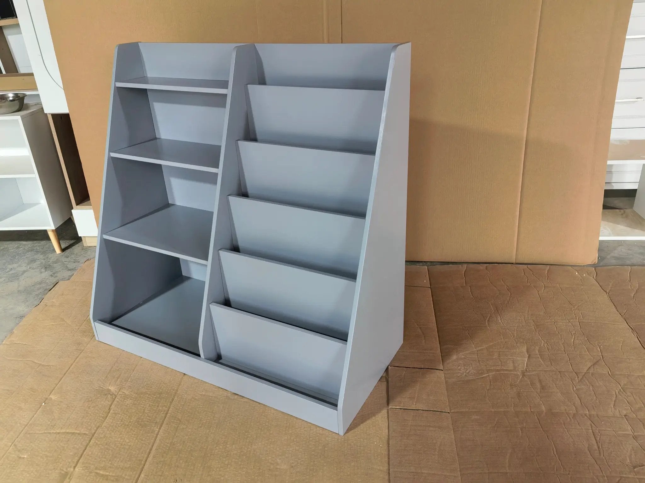 Kids Bookshelf and Toy Storage Organizer by HouseOfZazla