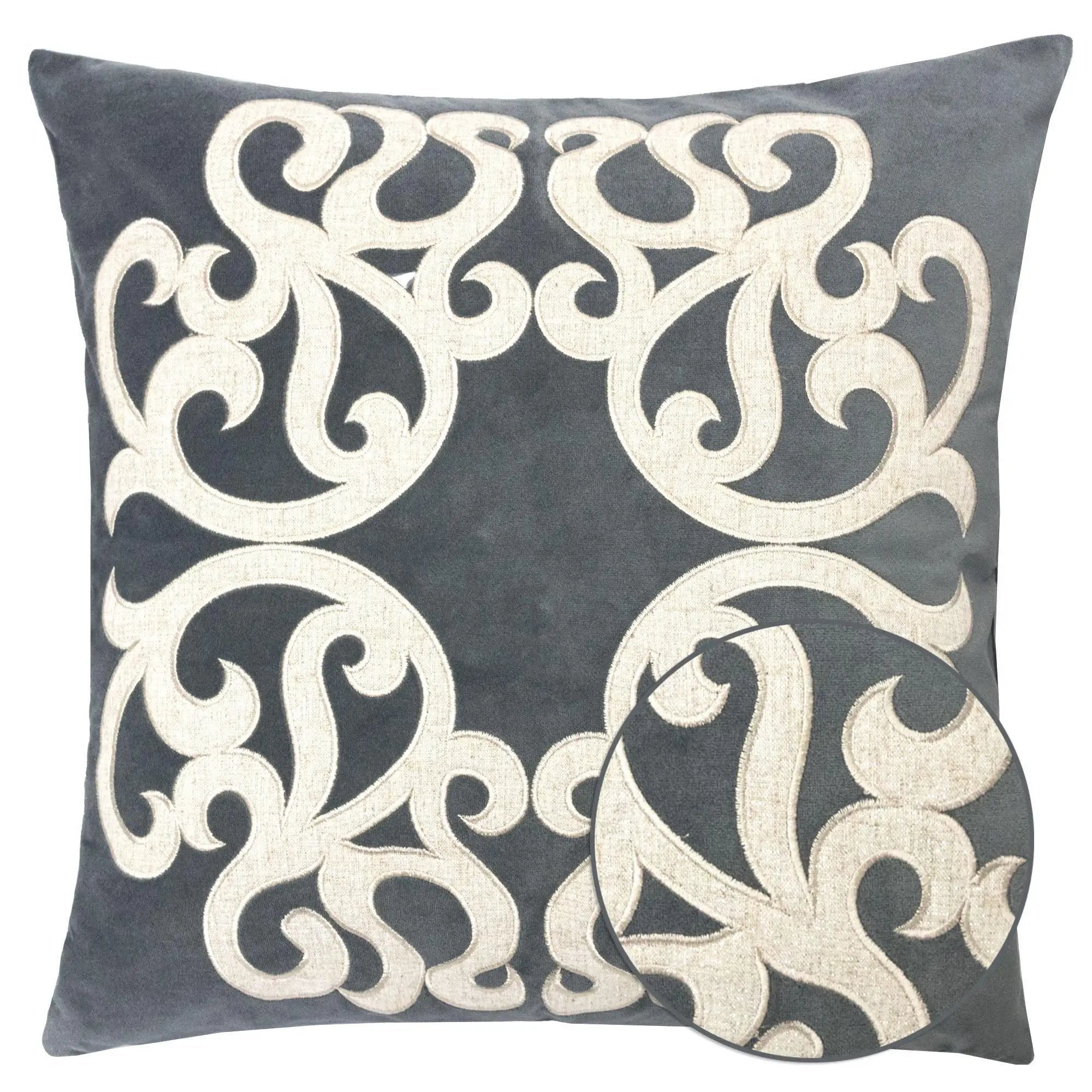 Dora - Pillow Cover With Matching Back by HouseOfZazla