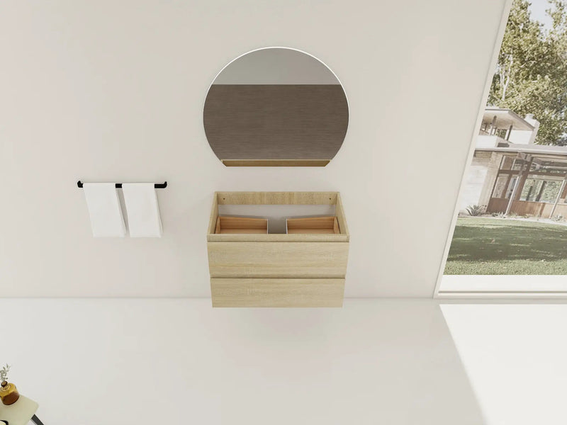30" Wall-Mounted Bathroom Vanity Cabinet by HouseOfZazla