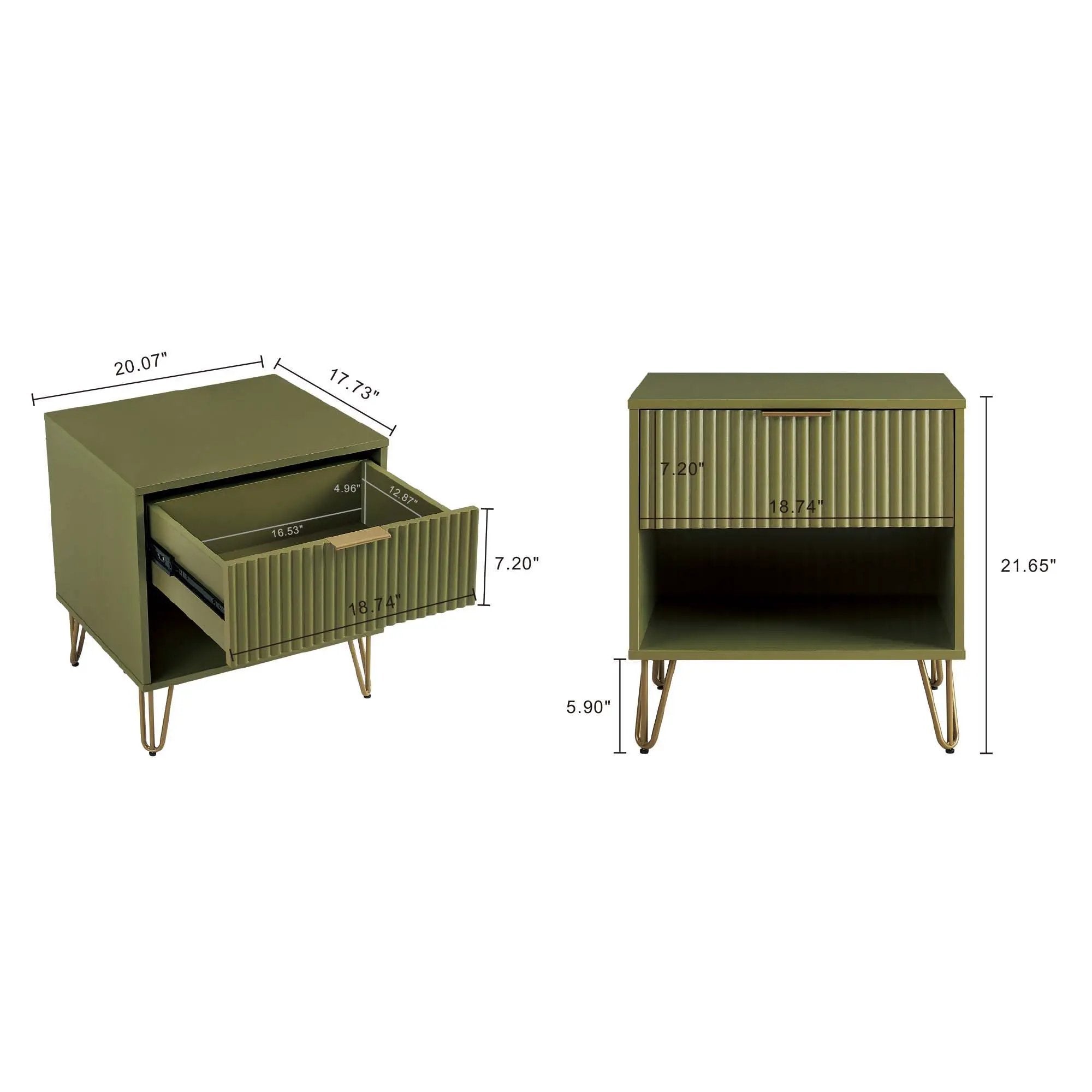 Dumbo - Modern Nightstand by HouseOfZazla