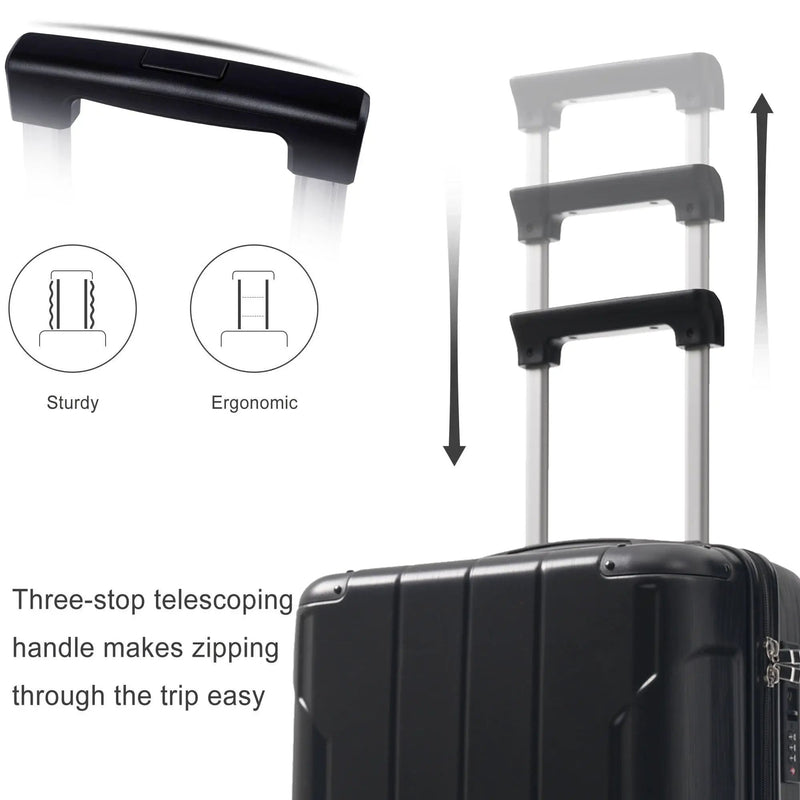 20-Inch Hardshell Carry-On Luggage by HouseOfZazla