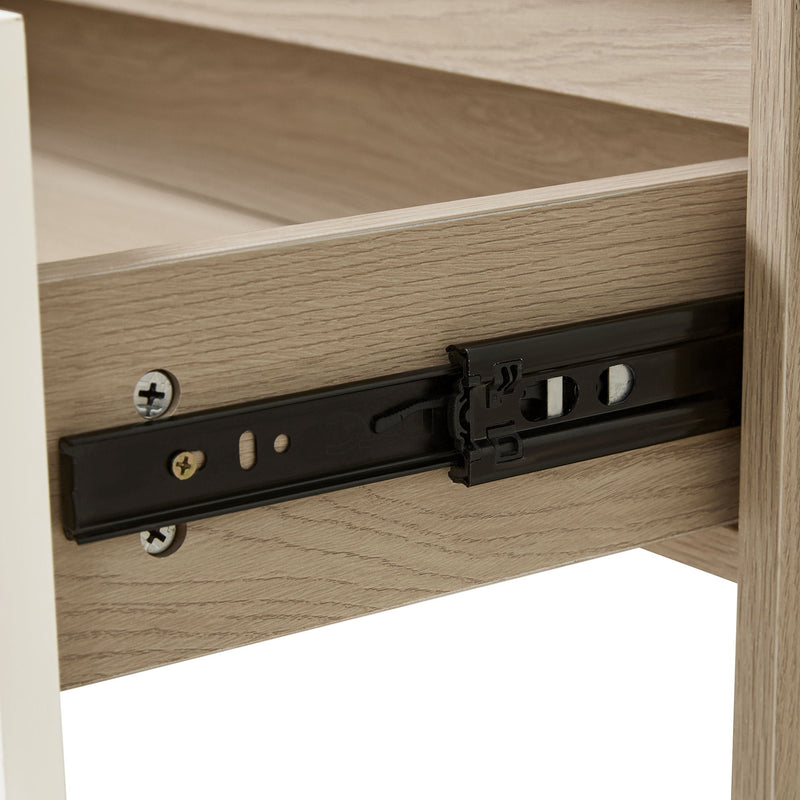 Modern Multi Functional Shoe Storage Bench & Cabinets With Adjustable Shelves - Gray / Natural Wood / White by HouseOfZazla