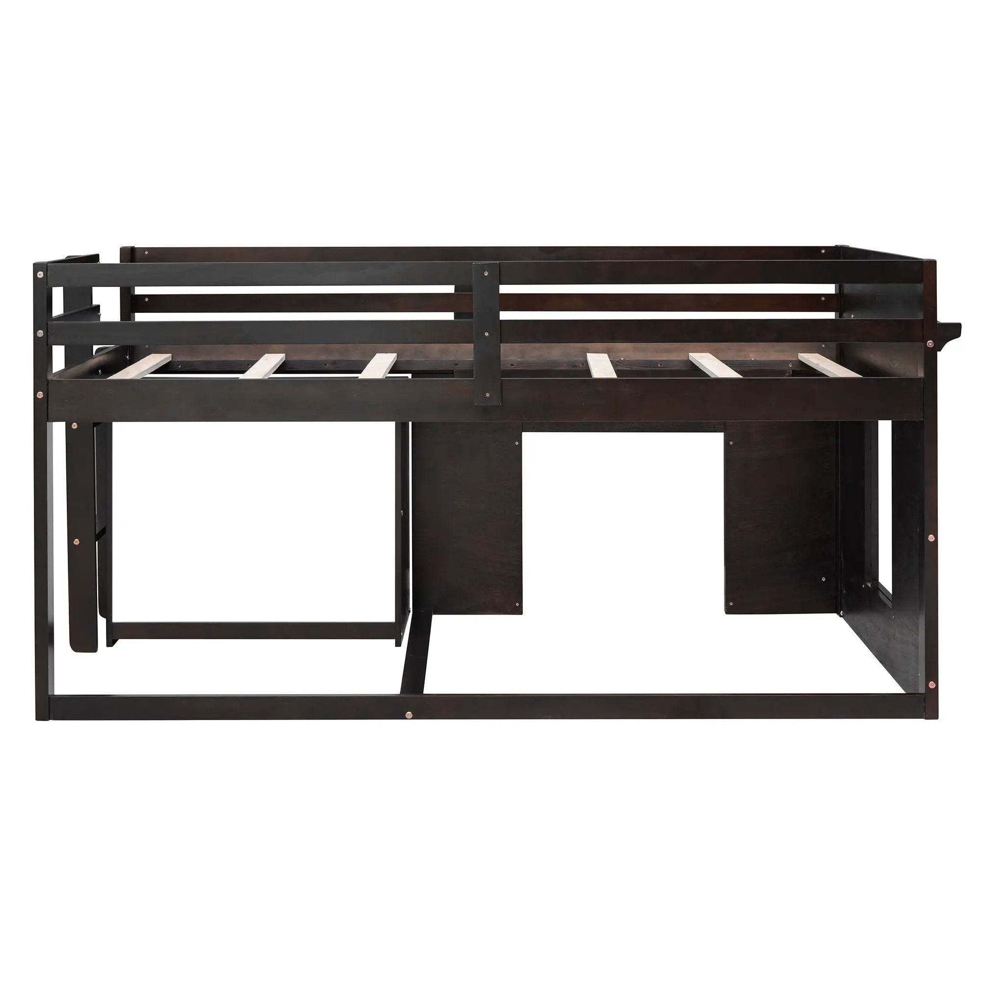 Loft Bed With Cabinet And Shelf by HouseOfZazla