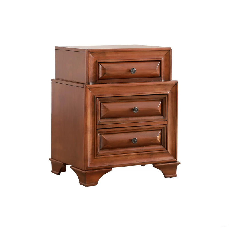 Storage Nightstand - Oak by Unique Piece Furniture