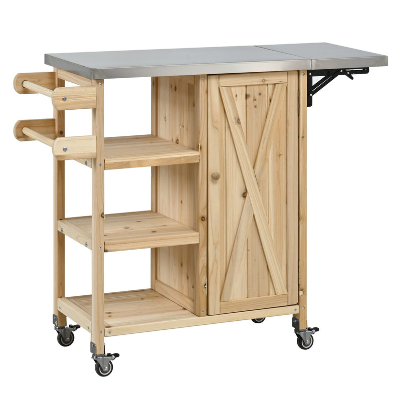 Foldable Outdoor Kitchen Island Patio Kitchen Island by HouseOfZazla