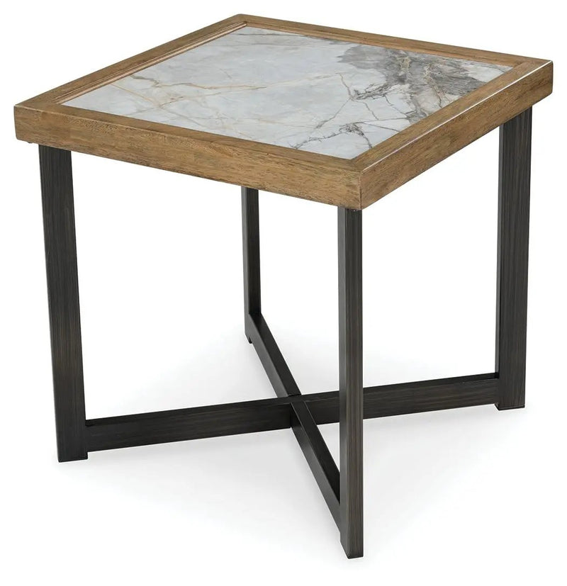 Montia - Square End Table - Multi by Unique Piece Furniture