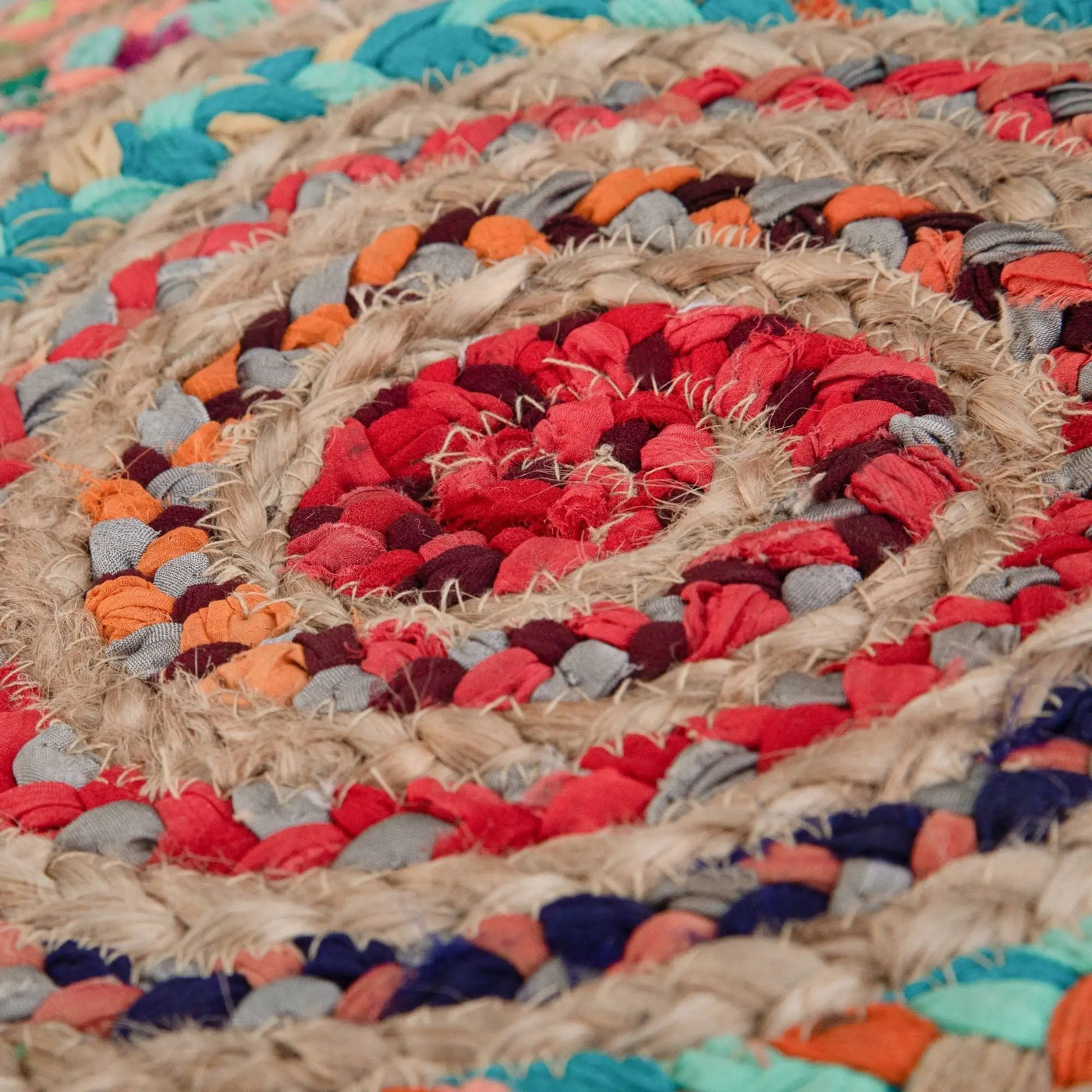 Margo - Handcrafted Round Pouf by HouseOfZazla