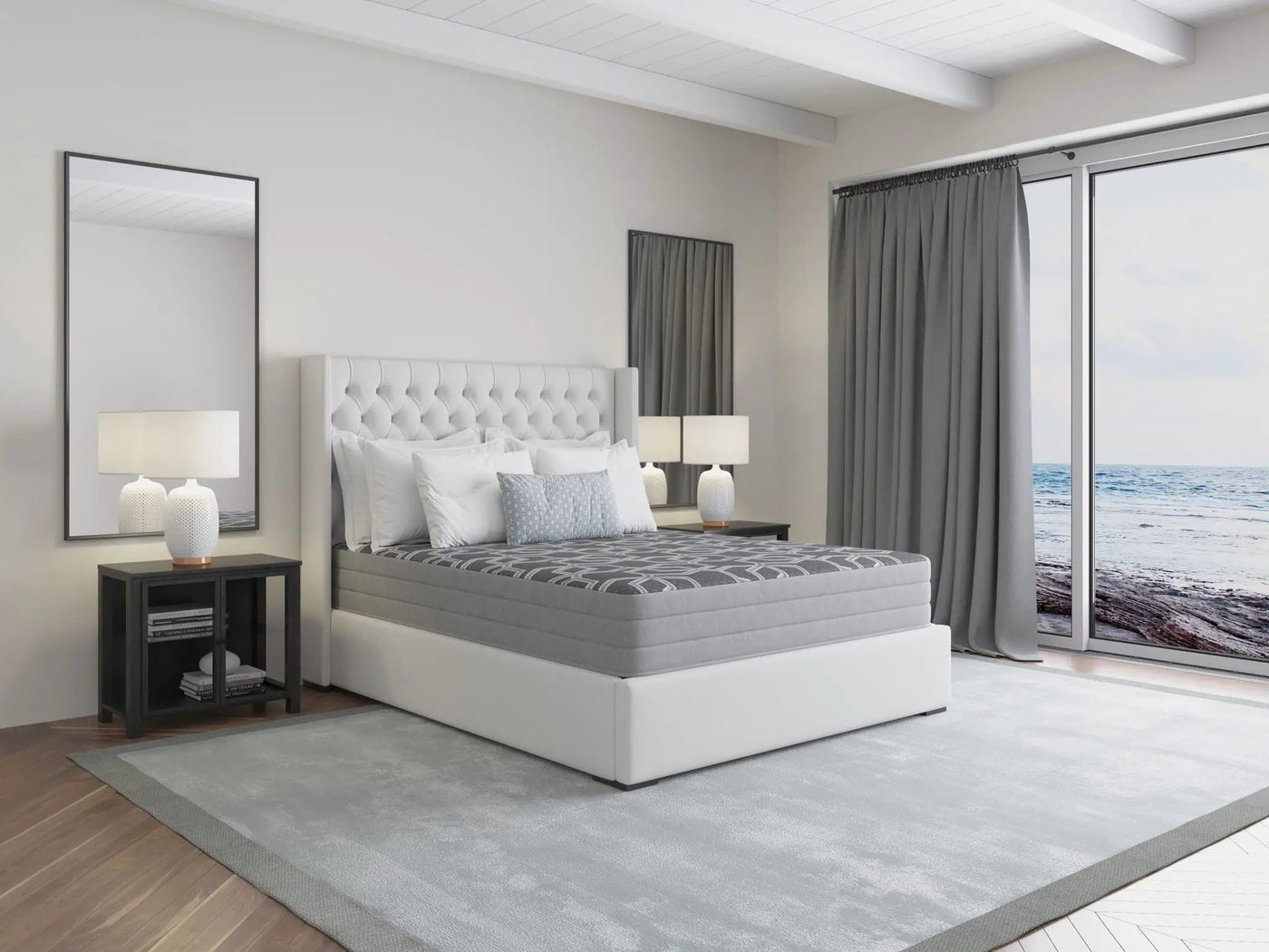 10" Smooth Top Foam, Lux Firm Mattress by Unique Piece Furniture