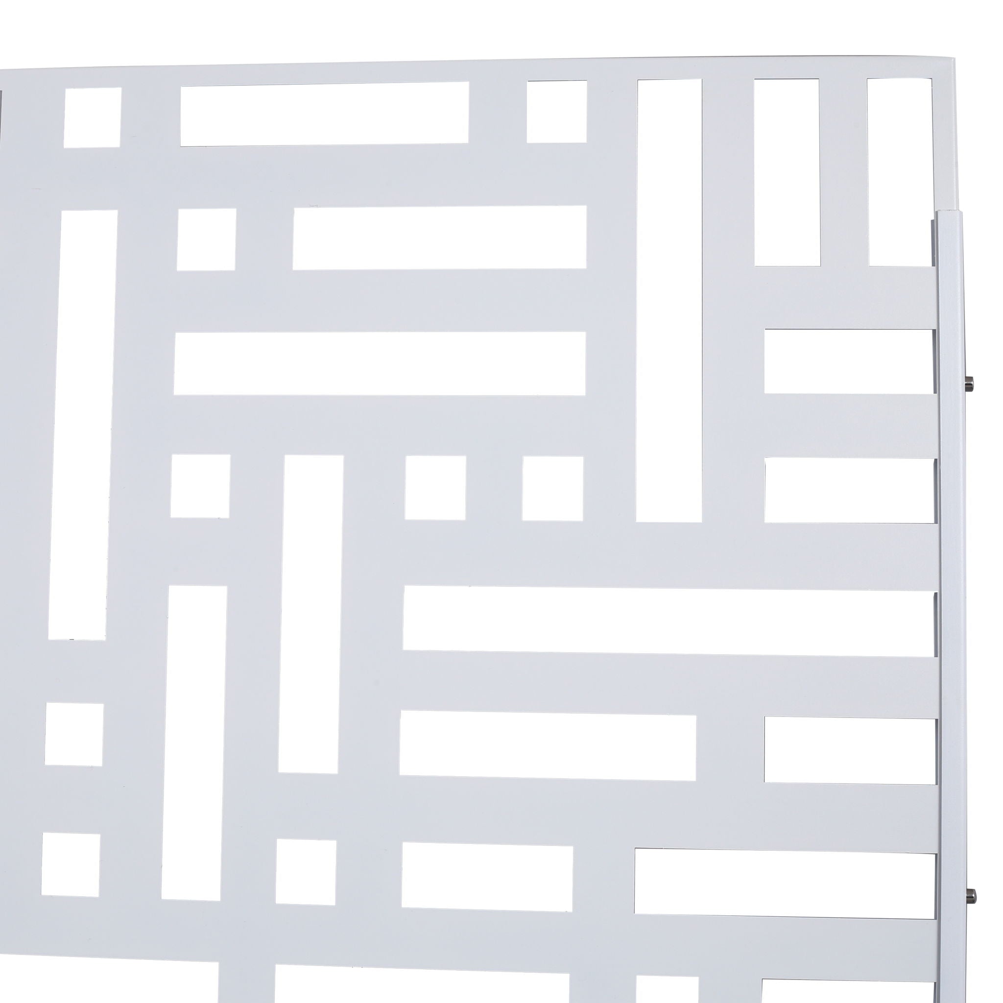 Decorative Freestanding Metal Privacy Screen For Indoor & Outdoor Use by HouseOfZazla