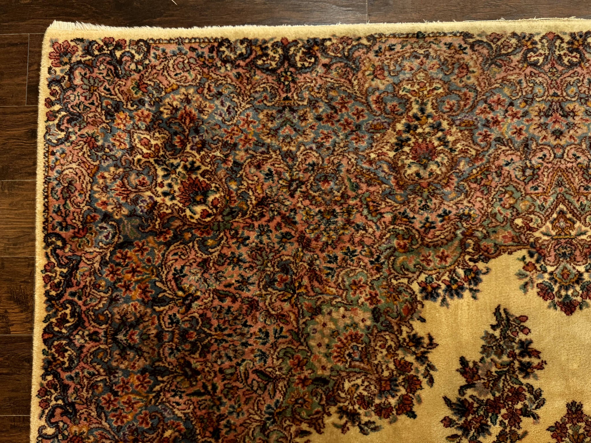 Karastan Kirman Rug #781, Antique Karastan Oriental Carpet 8.8 x 12, Wool Area Rug, Original Collection 700 Series, Rare Discontinued by Jewel Rugs