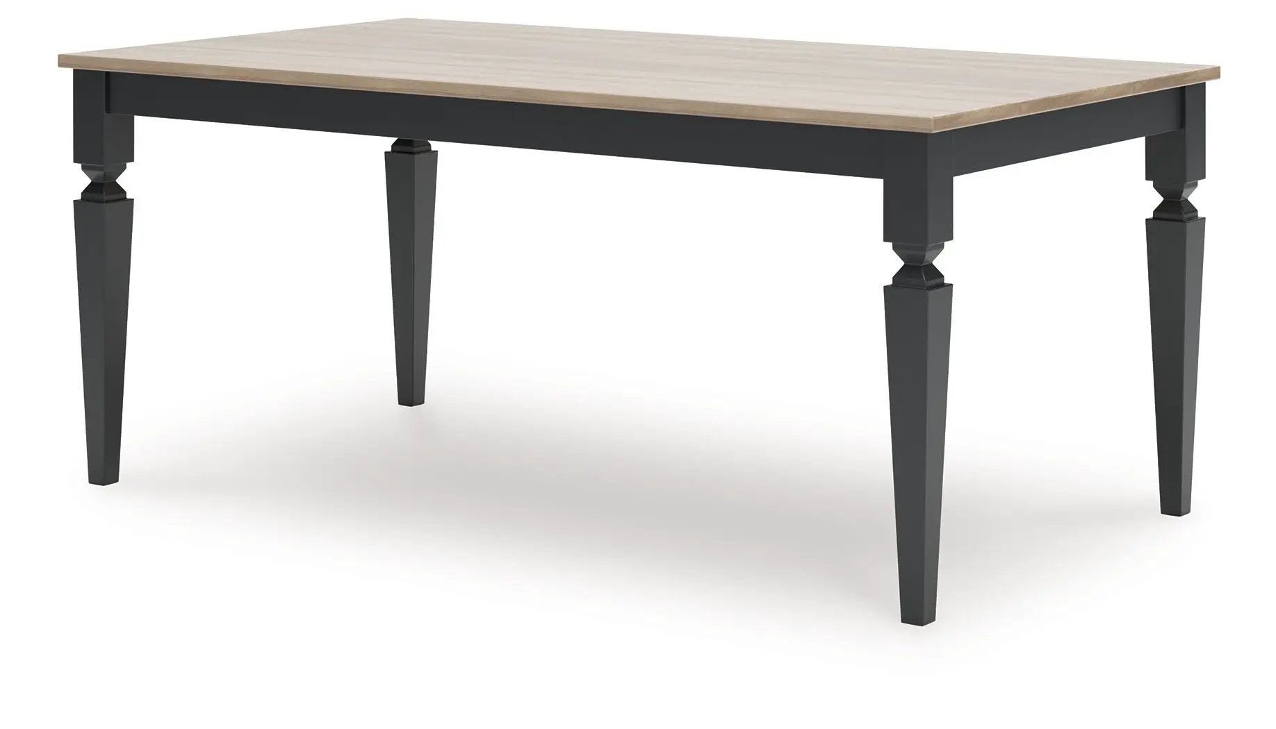 Brenkerton - Rectangular Dining Room Table - Grayish Brown / Black by Unique Piece Furniture