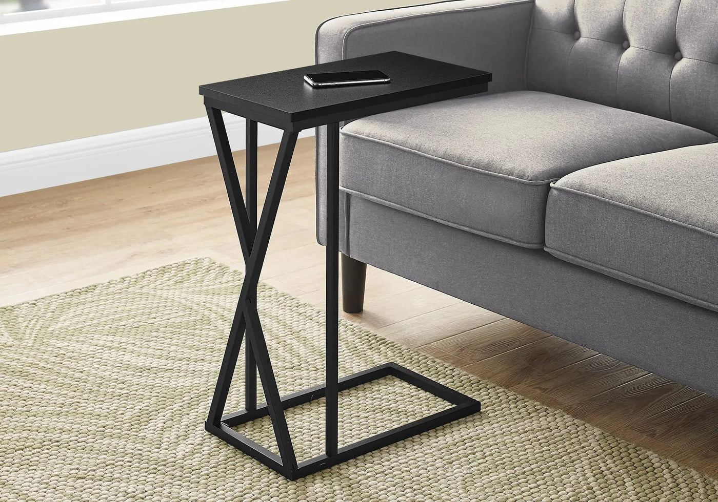 Accent Table C-Shaped - Contemporary Modern by HouseOfZazla
