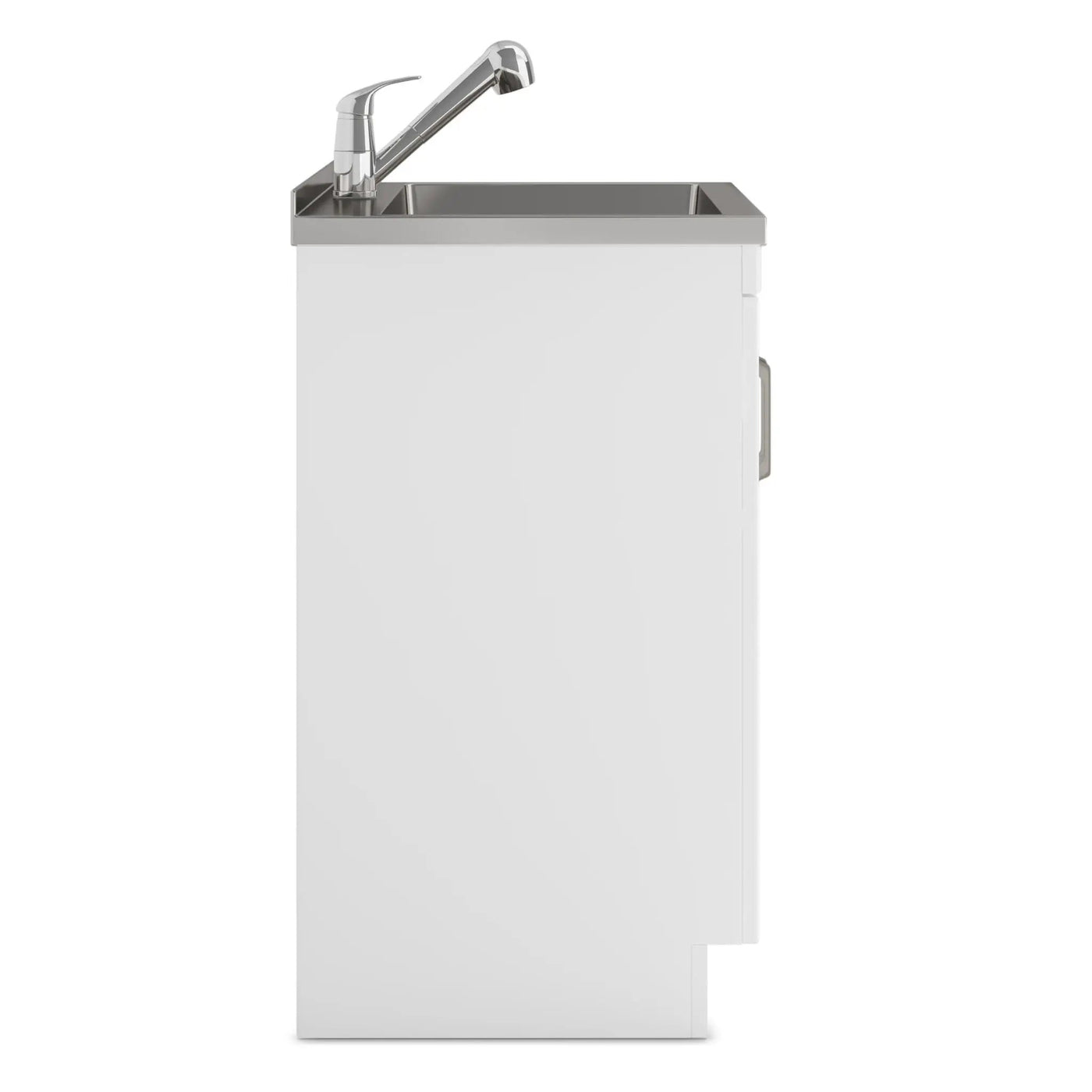 Kyle - Laundry Cabinet & Faucet And Stainless Steel Sink by HouseOfZazla