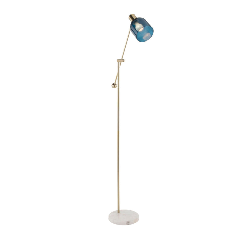 Marcel - Contemporary / Glam Floor Lamp by HouseOfZazla