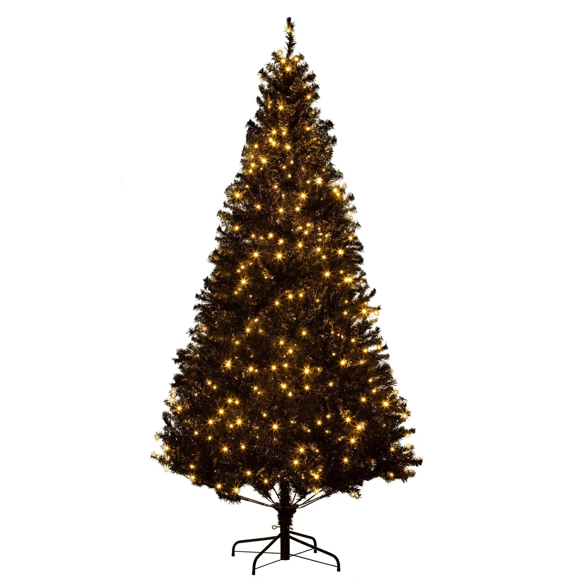 HOMCOM 7.5' Tall Prelit Christmas Tree by HouseOfZazla