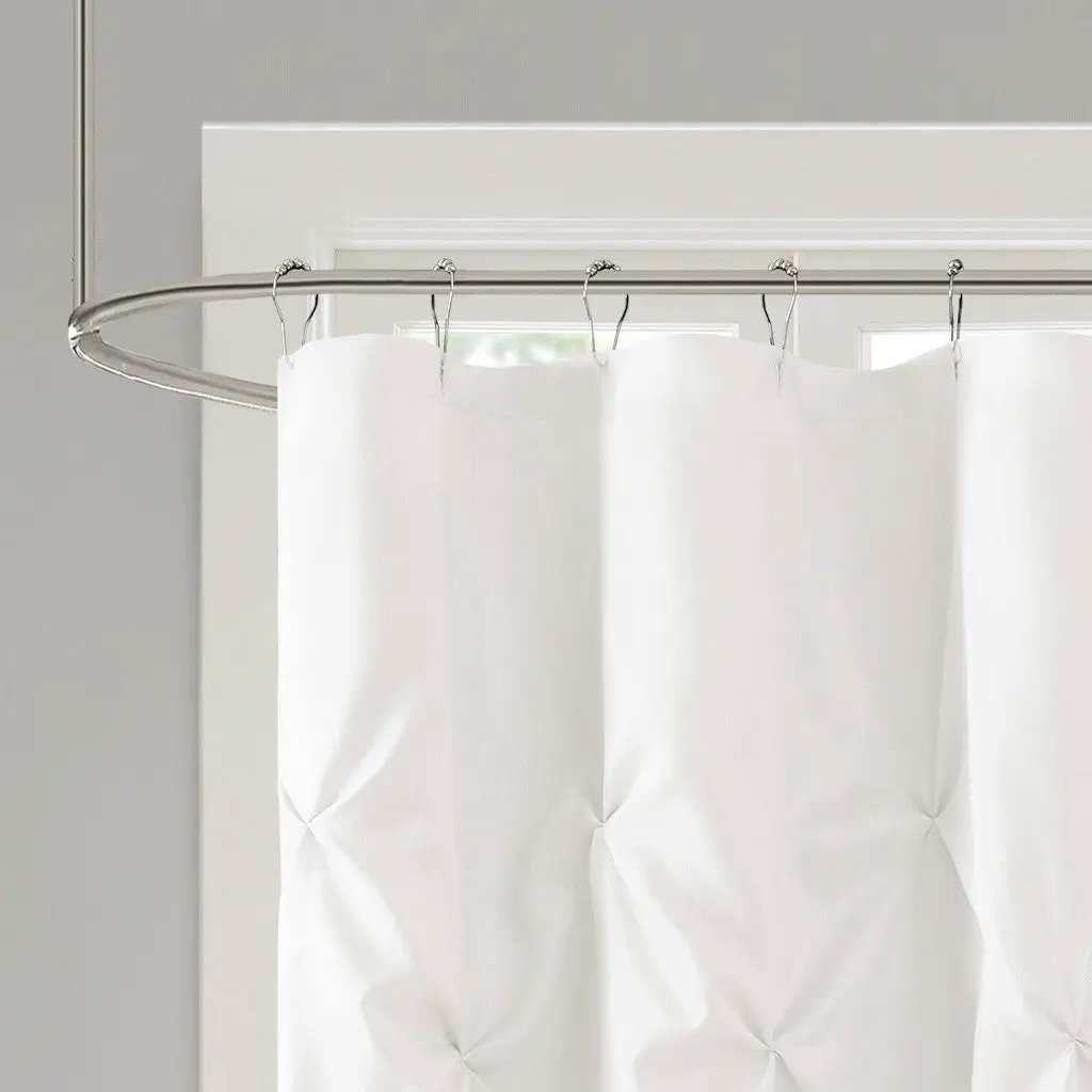 Tufted Semi-Sheer Shower Curtain by HouseOfZazla