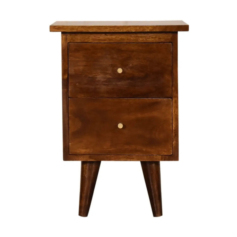 Bedside Table - Chestnut by HouseOfZazla