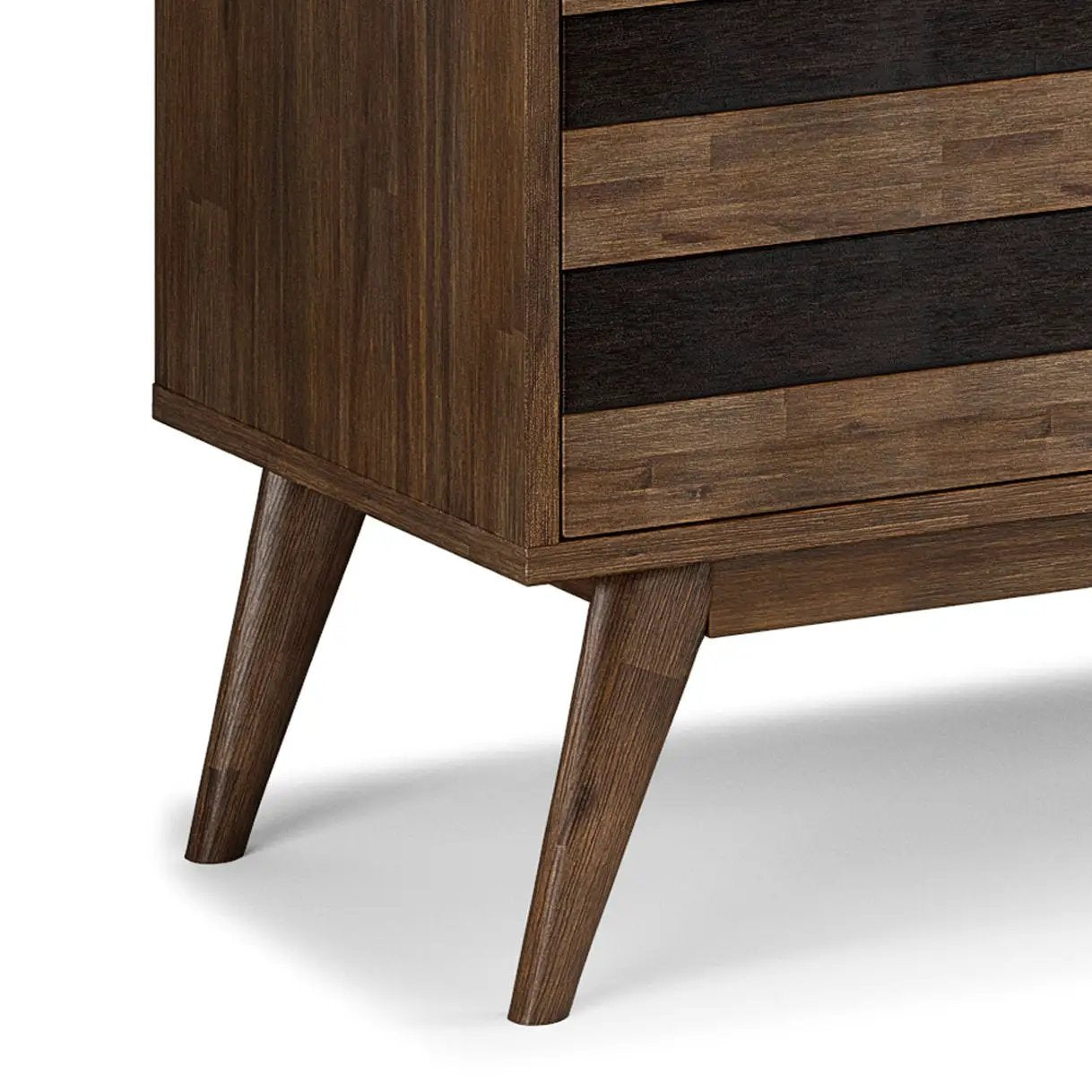 Clarkson - TV Stand - Rustic Natural Aged Brown by Unique Piece Furniture