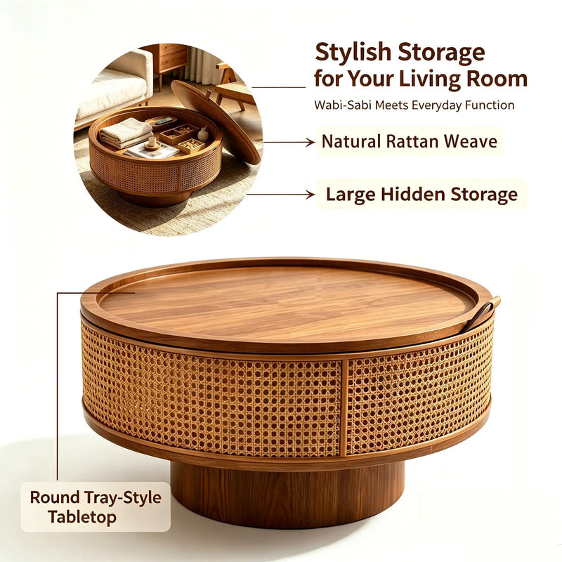 30.71" Round Table by HouseOfZazla