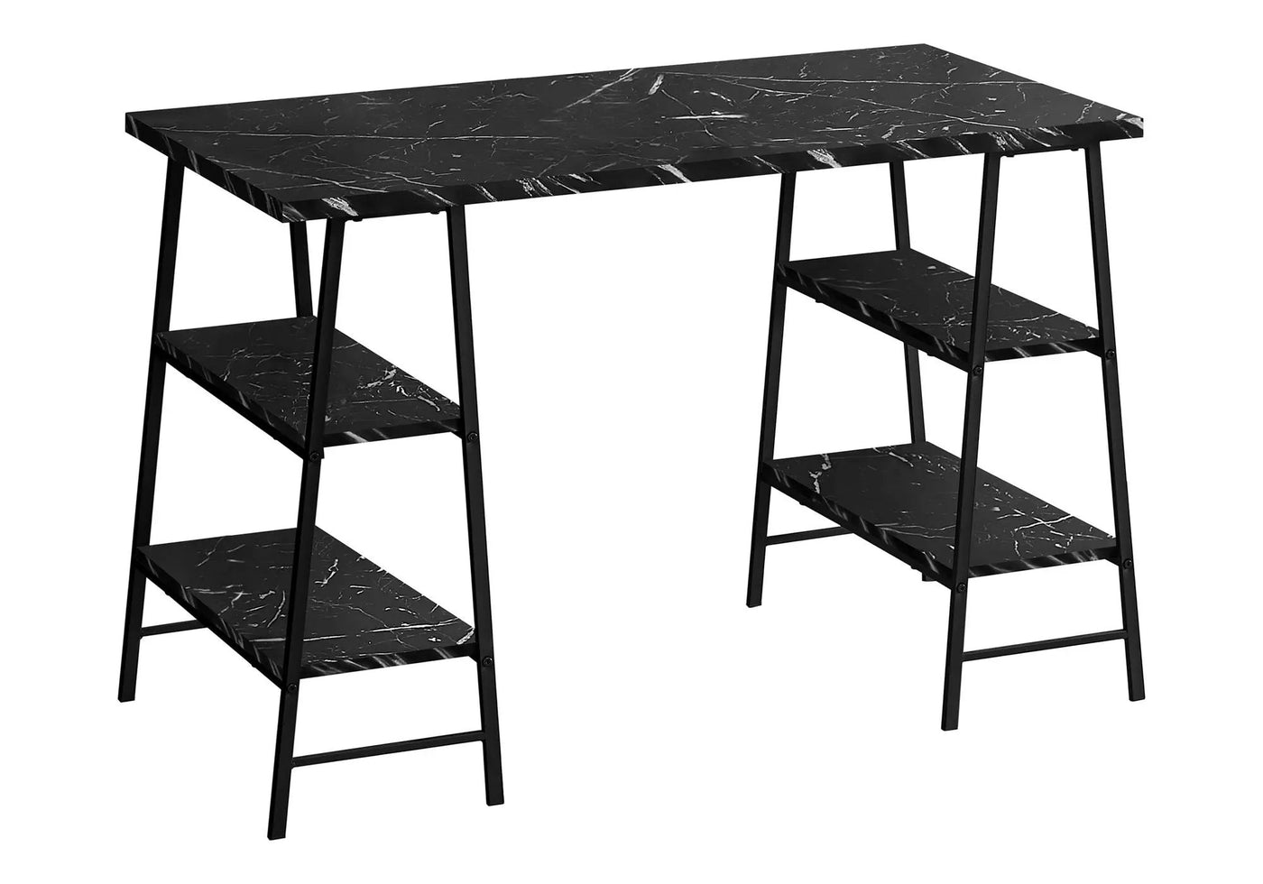 Computer Desk For Home Office, Laptop, Storage Shelves, Contemporary & Modern by Unique Piece Furniture