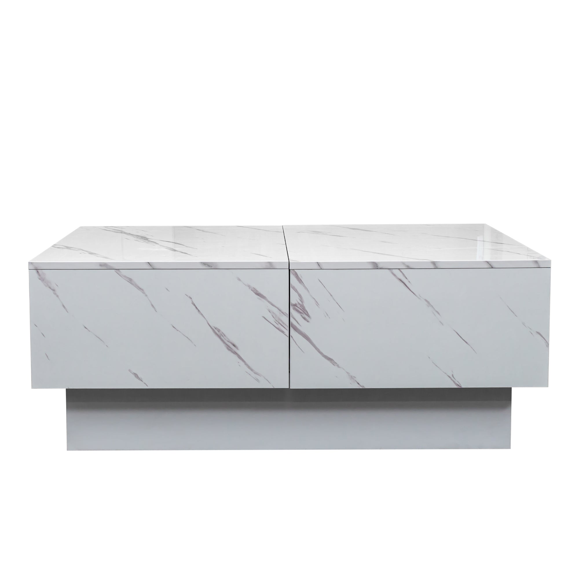 Coffee Table with Sliding Tabletop and Hidden Storage by HouseOfZazla