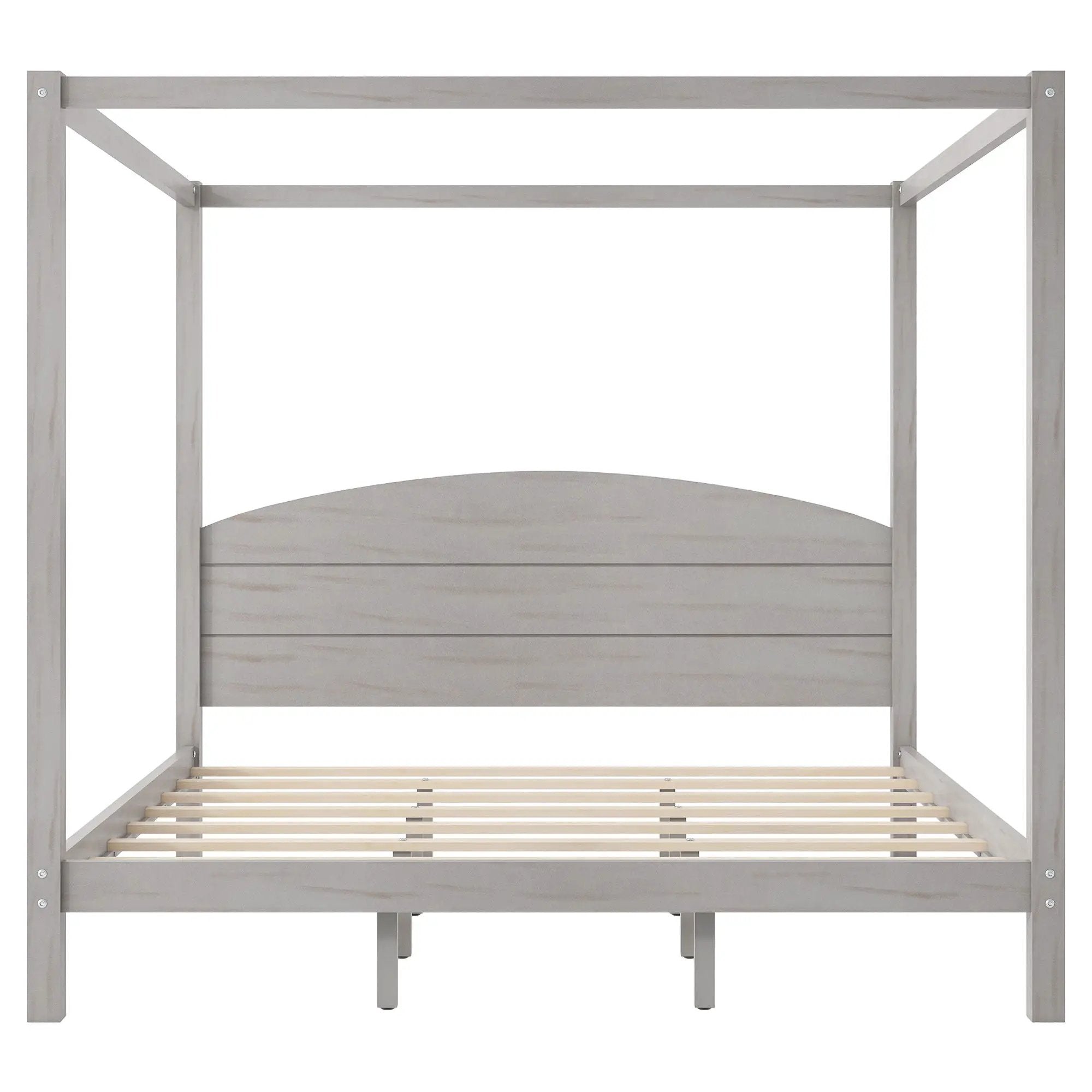 anopy Platform Bed With Headboard And Support Legs by Unique Piece Furniture