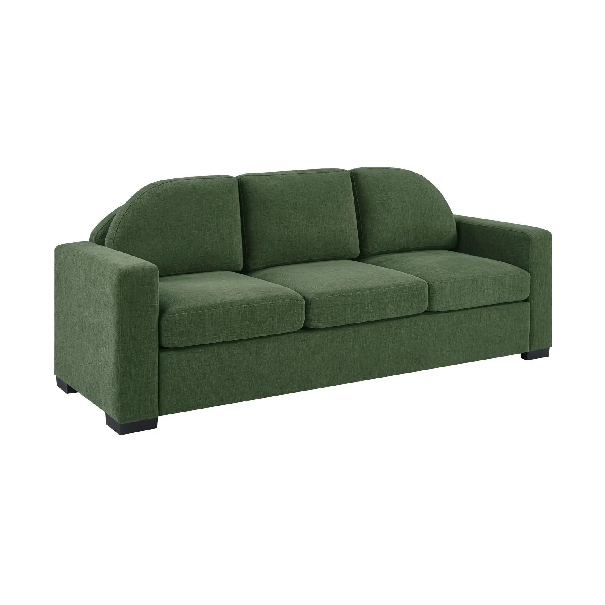 Modern 3 Seater Sofa With Curved Backrest by HouseOfZazla