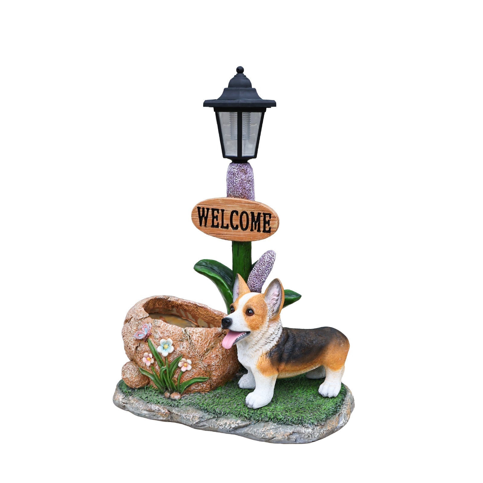 Corgi Dog Planter Garden Decor by HouseOfZazla
