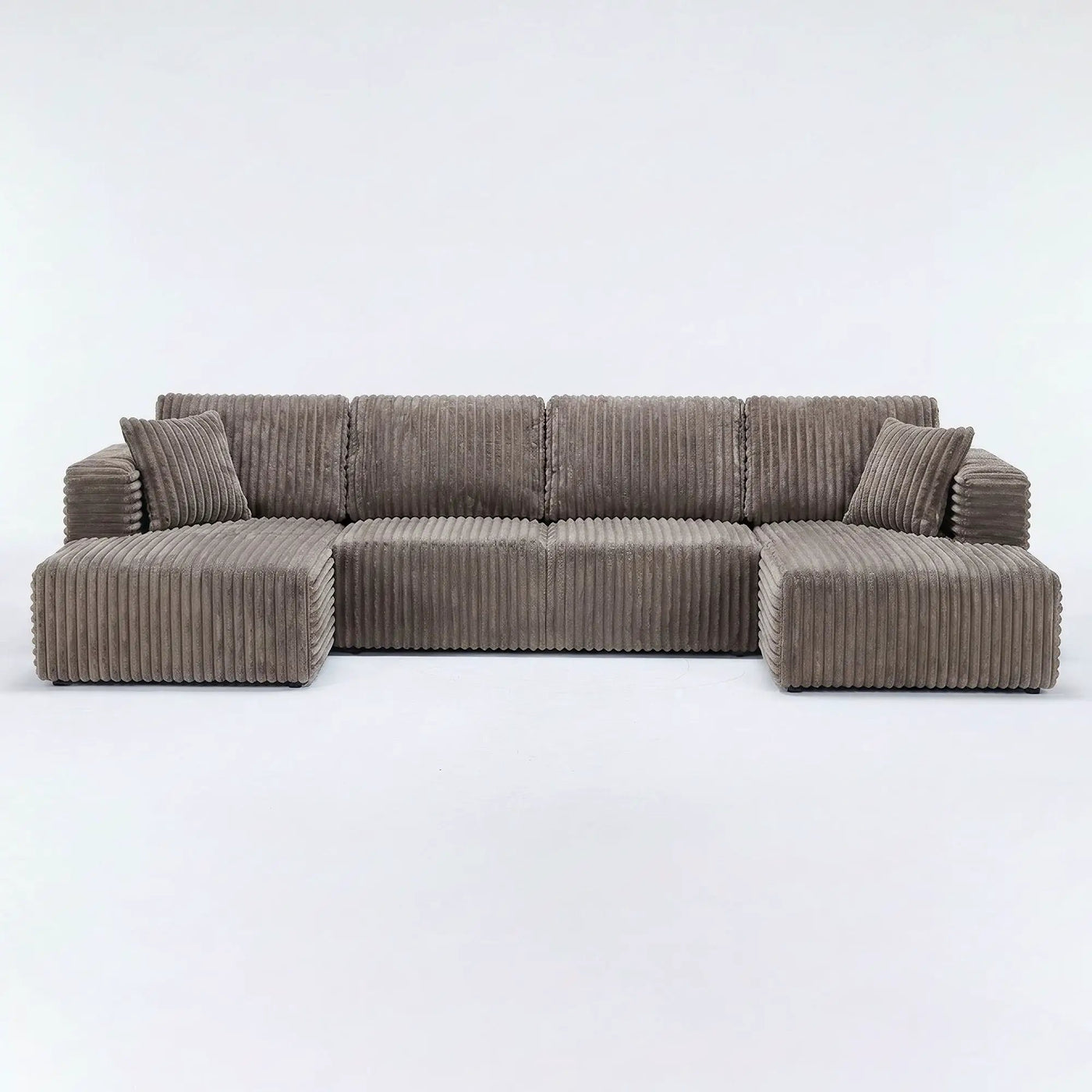 U-Shape Modular Sectional Sofa For Living Room by HouseOfZazla