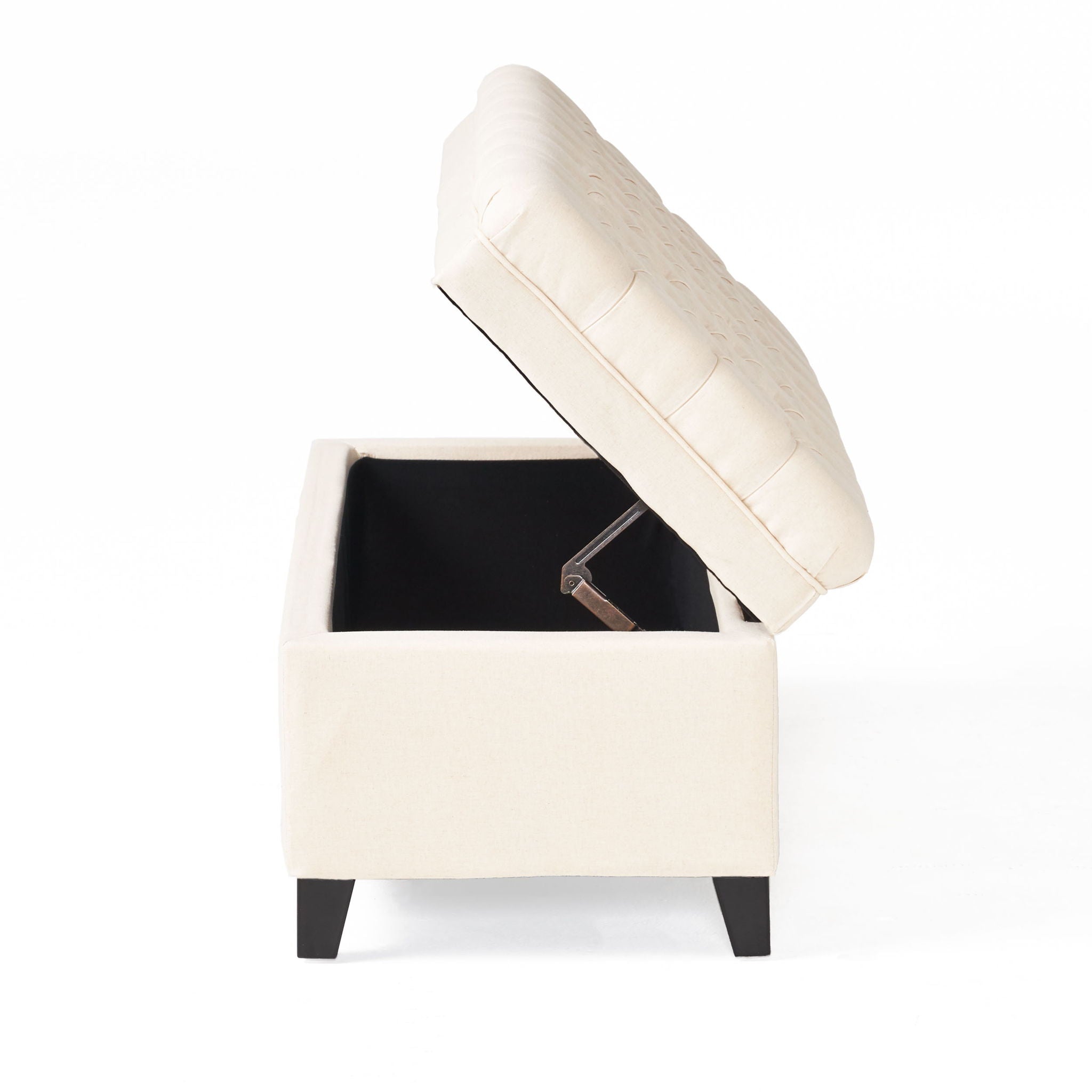 Juliana Storage Ottoman With Birch Legs by HouseOfZazla