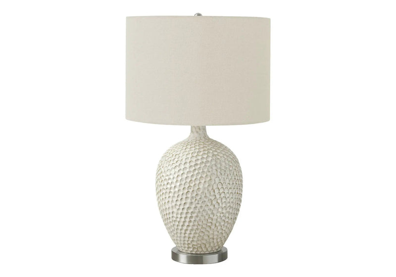 Lighting, Table Lamp, Ceramic, Contemporary - Cream by Unique Piece Furniture