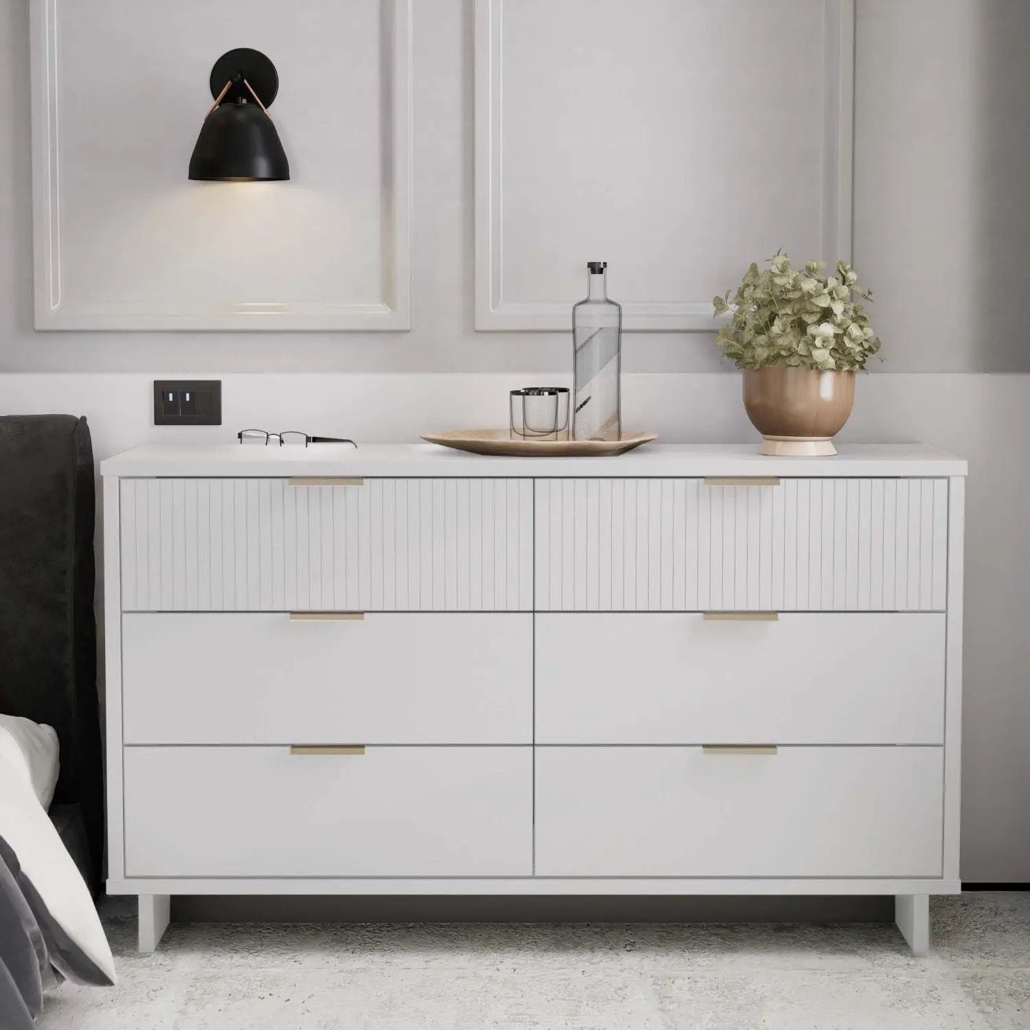 Granville - Dresse With 6 Drawers by HouseOfZazla