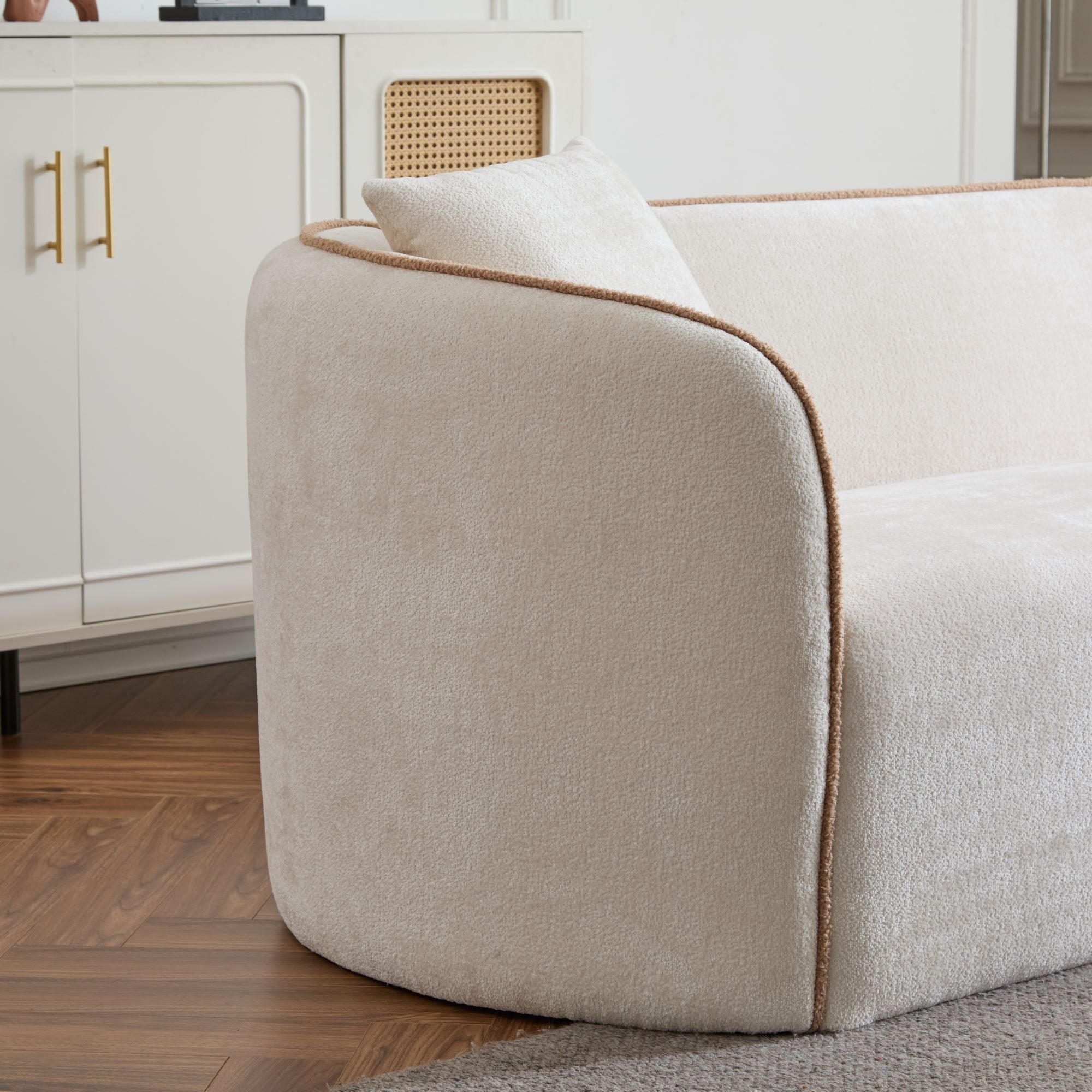 Coral - Curved Sofa, 3 Seater by HouseOfZazla