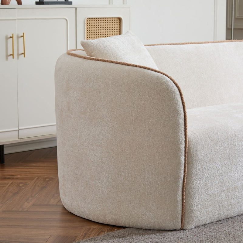 Coral - Curved Sofa, 3 Seater by HouseOfZazla
