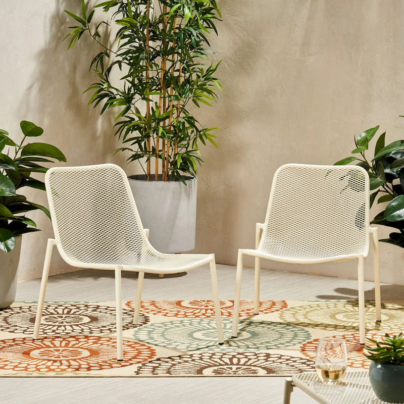 Kincaid Stackable Iron Chair by HouseOfZazla