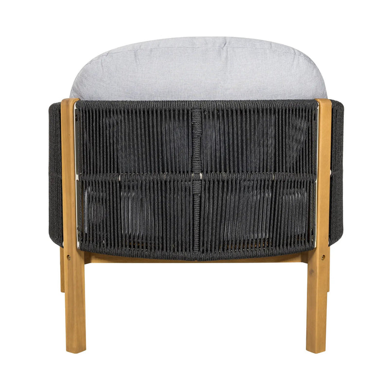Grotta Outdoor Wood Club Chair by HouseOfZazla