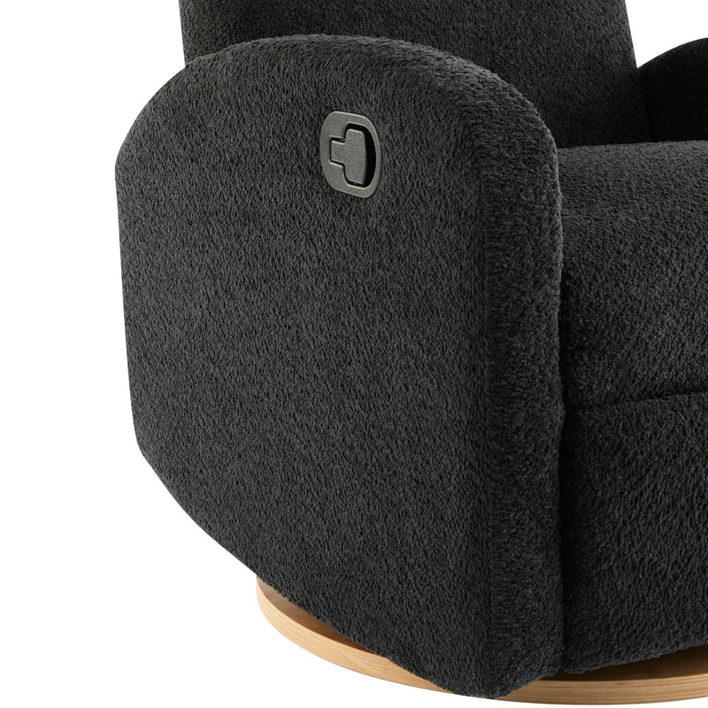 Contemporary 360 Swivel and Glider Recliner Chair by HouseOfZazla
