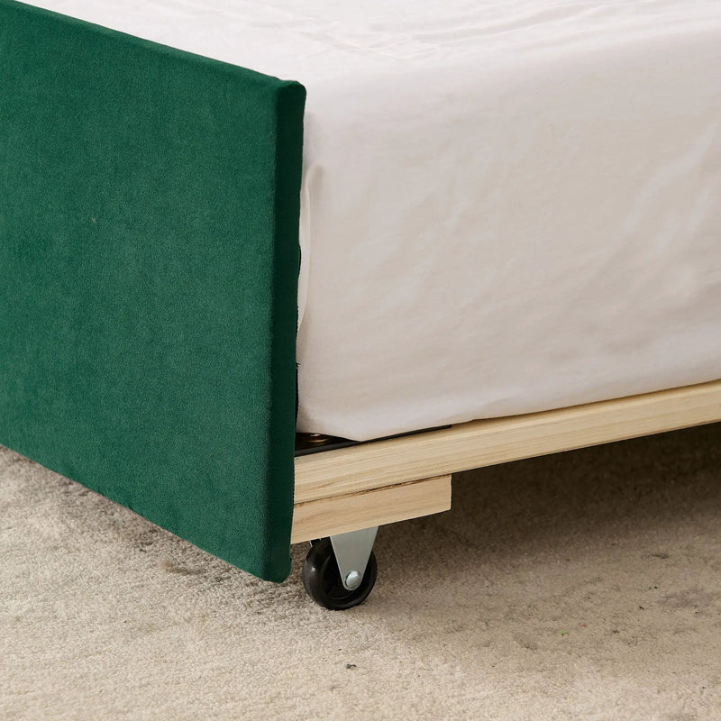 Daybed With Pop Up Trundle And USB Charging Armrest by Unique Piece Furniture