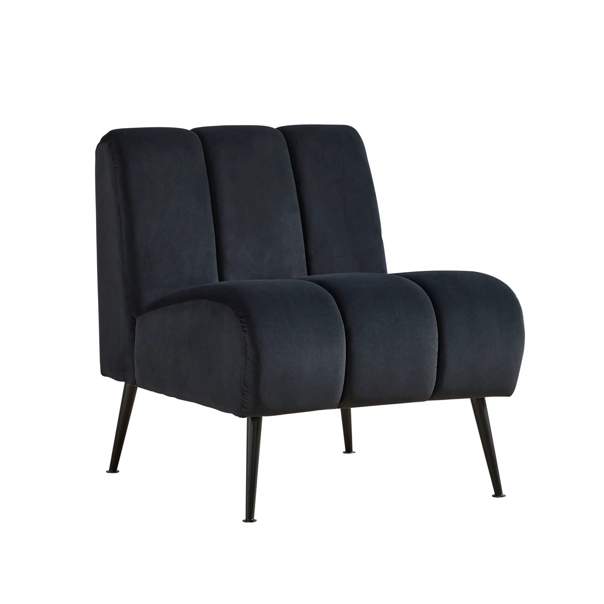 Upholstered Armless Chair For Living Room by Unique Piece Furniture