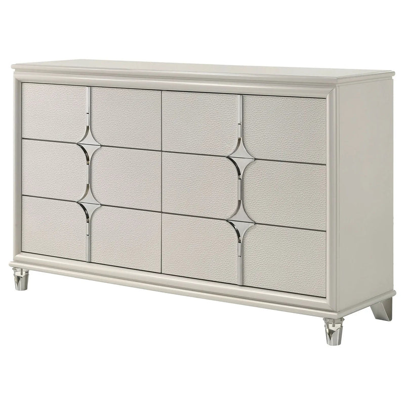 Gwendolyn - 6 Drawer Dresser Cabinet - White