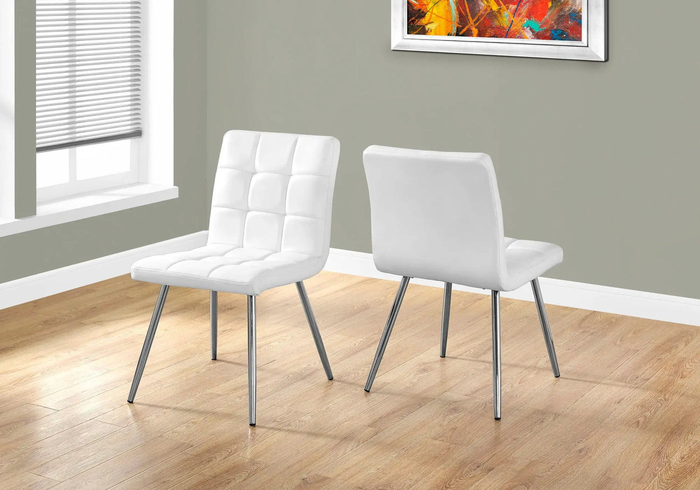 Side Upholstered Dining Chair Set of 2 for Dining Room by HouseOfZazla