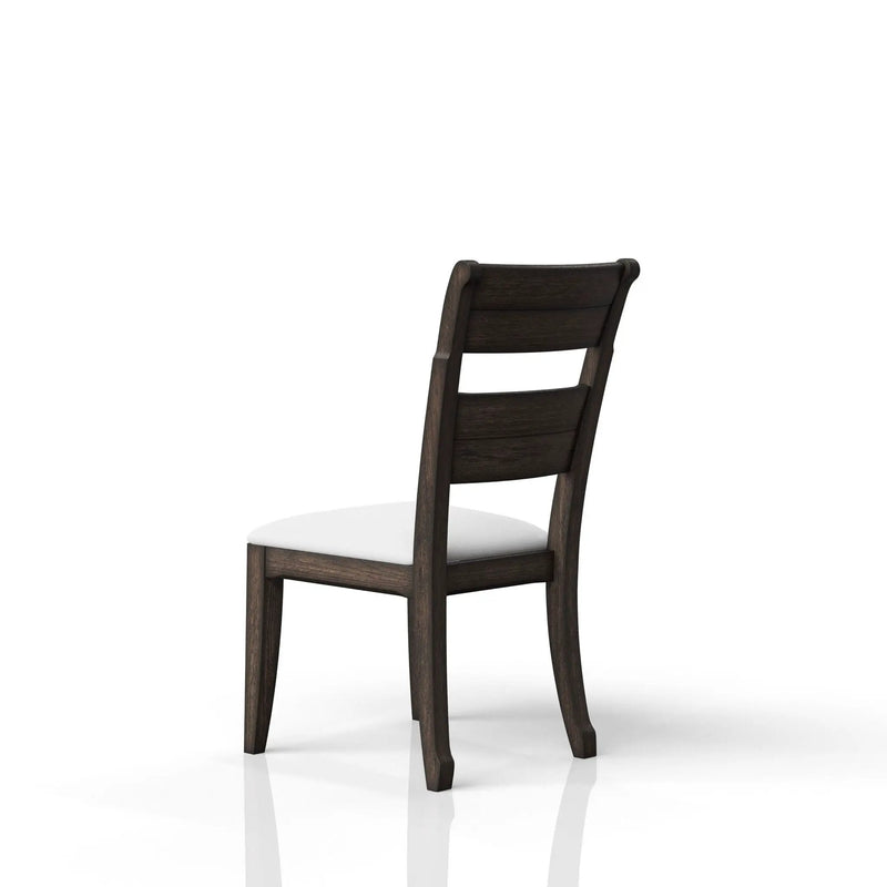 Upholstered Seat Side Chair - Chocolate by Unique Piece Furniture