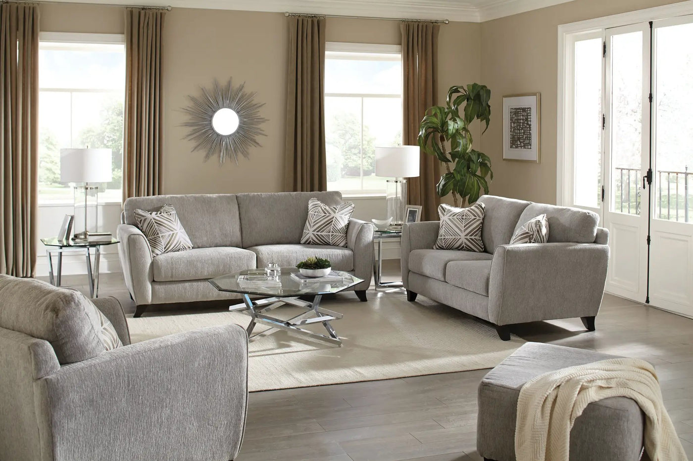 Alyssa - Ottoman by Unique Piece Furniture