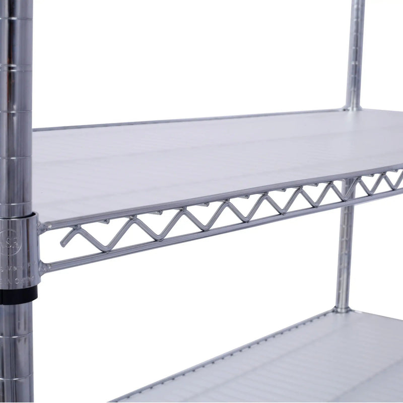 6 Tier 6000Lbs Capacity Nsf Metal Shelf Wire Shelving Unit, Heavy Duty Adjustable Storage Rack With Wheels & Shelf Liners For Commercial Grade Utility Steel Storage Rack by HouseOfZazla