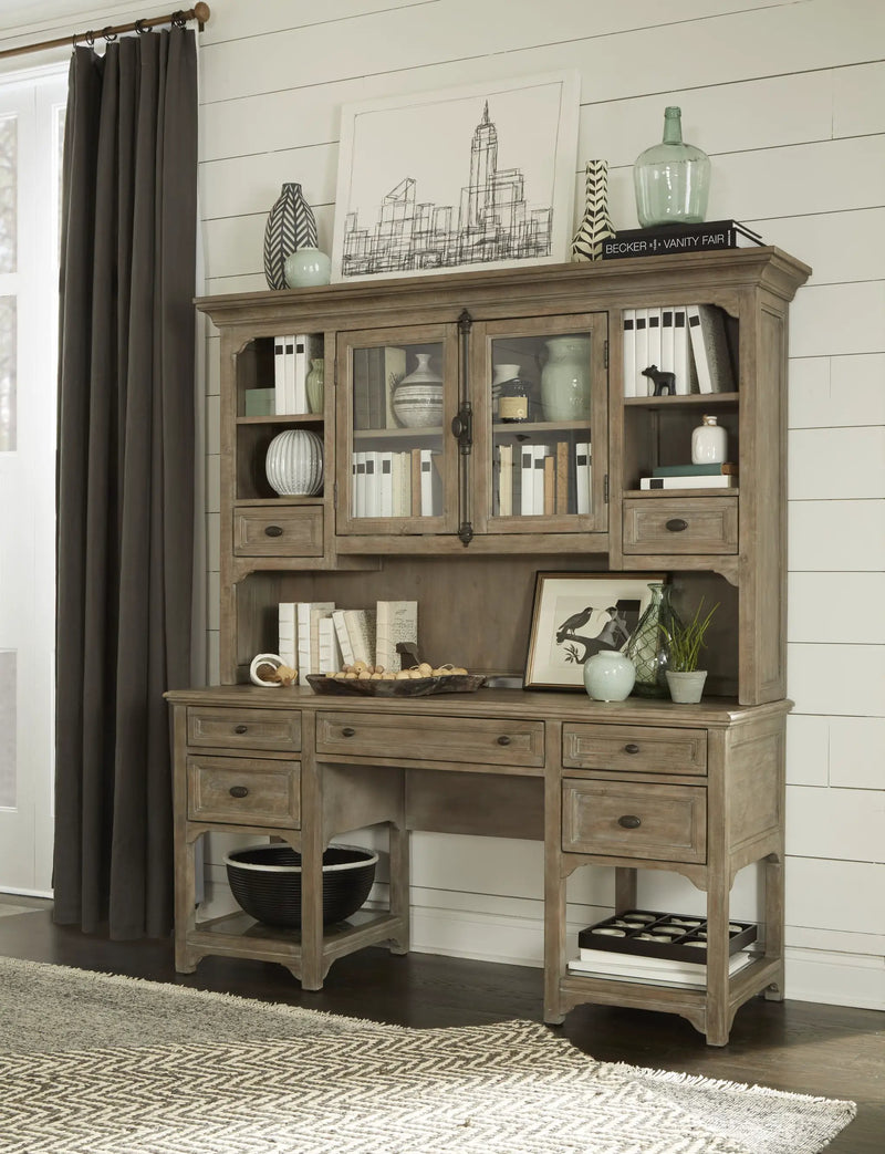 Tinley Park - Desk - Dove Tail Gray by Unique Piece Furniture