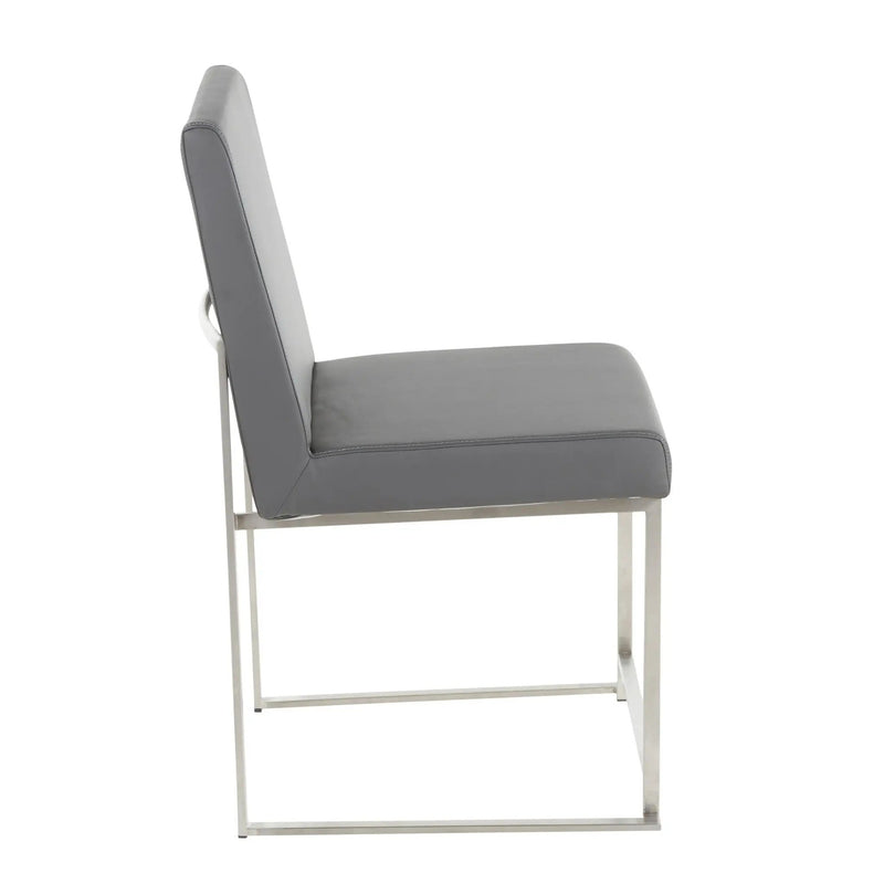 Fuji - Contemporary Modern Elegance High Back Dining Chair (Set of 2) by Unique Piece Furniture