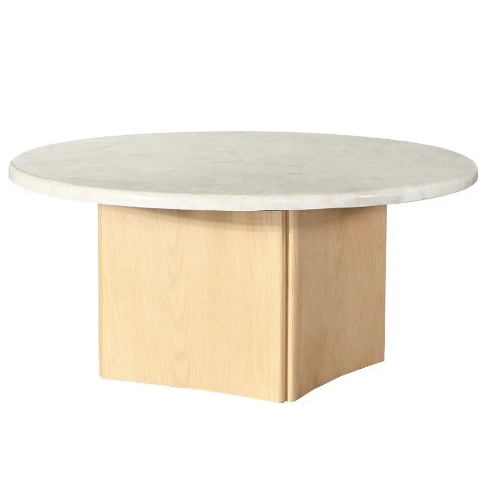 Qwin - Table With Marble Top by Unique Piece Furniture