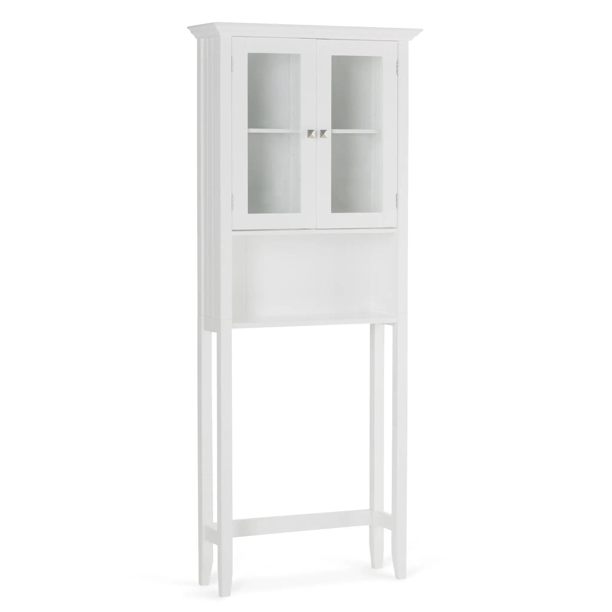 Acadian - Space Saver Cabinet - Pure White by Unique Piece Furniture