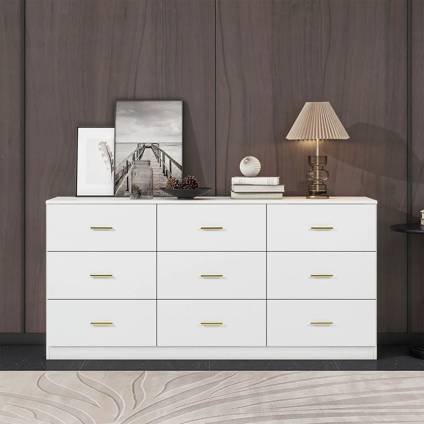 9 Drawer Dresser, Ample Storage For Bedroom by HouseOfZazla